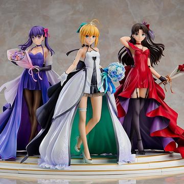 Fate/stay night」よりフィギュア「セイバー 遠坂凛 間桐桜 ～15th