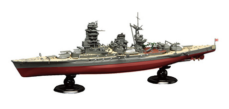 フジミ模型、長門・赤城・加賀の軍艦プラモデルを2022年2月に発売