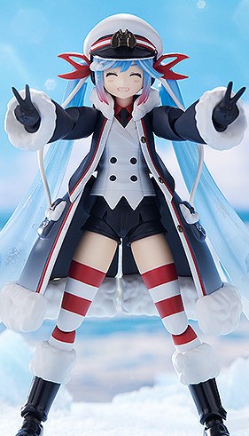 元気いっぱいでかわいい。フィギュア「figma 雪ミク Grand Voyage ver