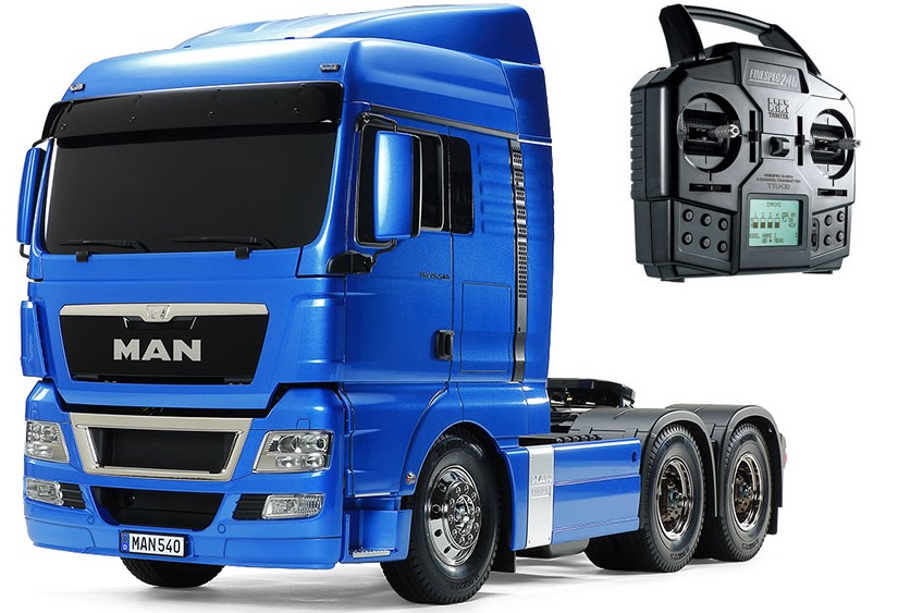 タミヤ、RCのトレーラーヘッド「1/14RC MAN TGX 26.540 6x4 XLX」本日