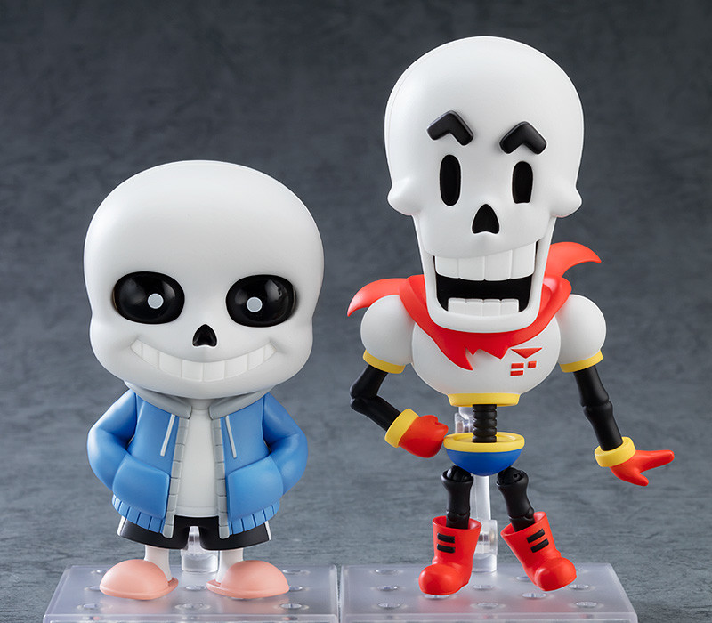 UNDERTALE」のスケルトン兄弟がねんどろいどで登場。「サンズ」と