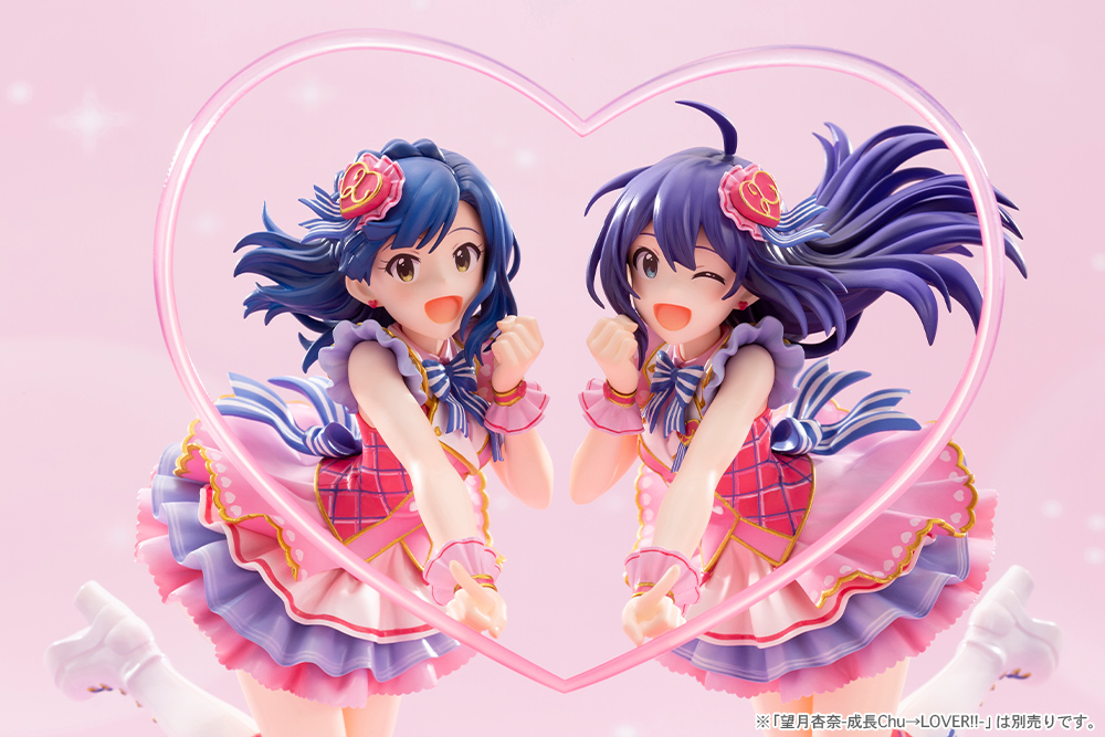 一緒に飾るとハートを描く アイドルマスター ミリオンライブ より七尾百合子と望月杏奈のフィギュアが登場 Hobby Watch