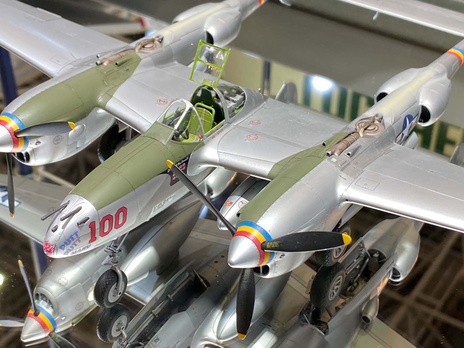 静岡ホビーショー】タミヤ、プラモ「1/48 ロッキード P-38J