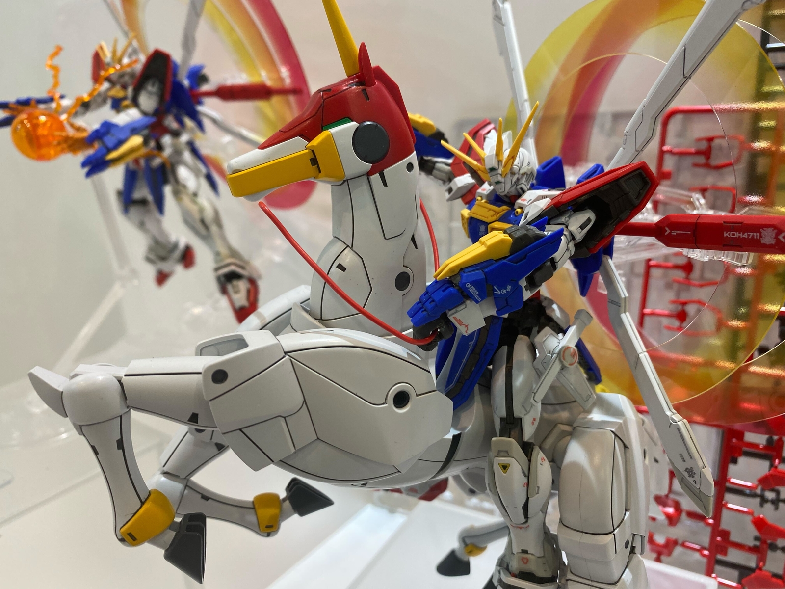 静岡ホビーショー】「機動武闘伝Gガンダム」のプラモ「RG ゴッド