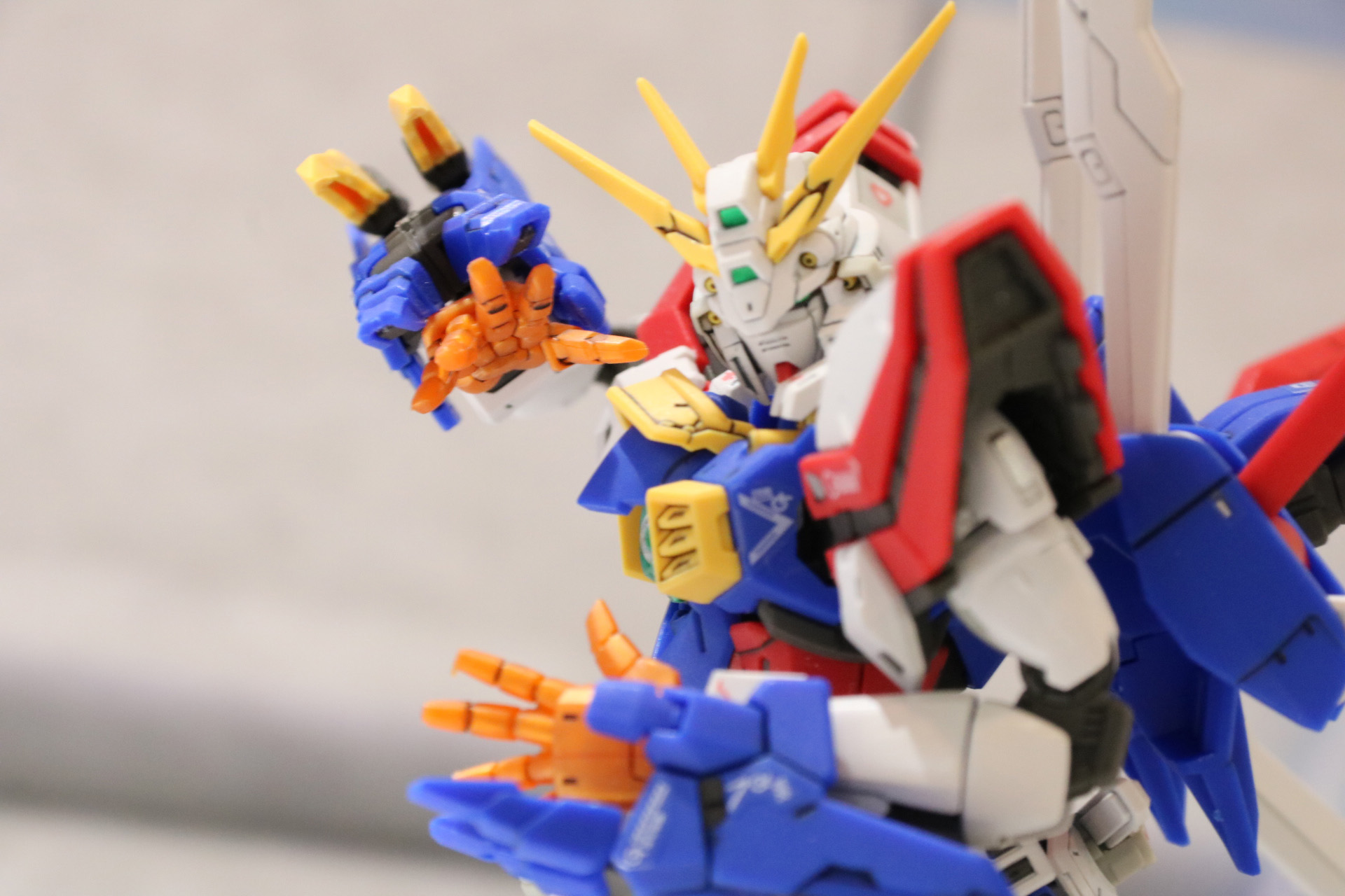 RG 1/144 ゴッドガンダム&風雲再起セット 完成品-