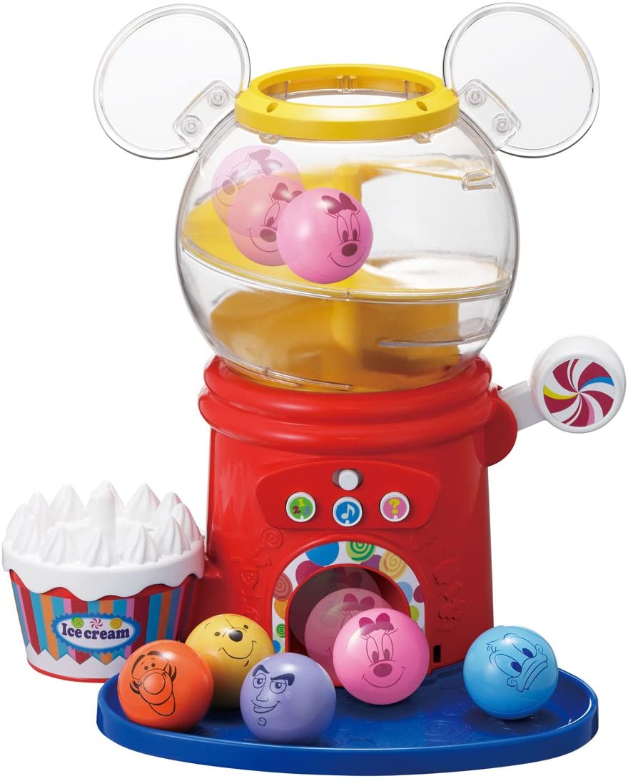 ディズニーキャラをモチーフにしたガチャマシーン型の知育トイがamazonでセール中 Hobby Watch