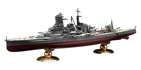 1/700 FH21 日本海軍戦艦 霧島 フルハルモデル」本日出荷開始 - HOBBY Watch