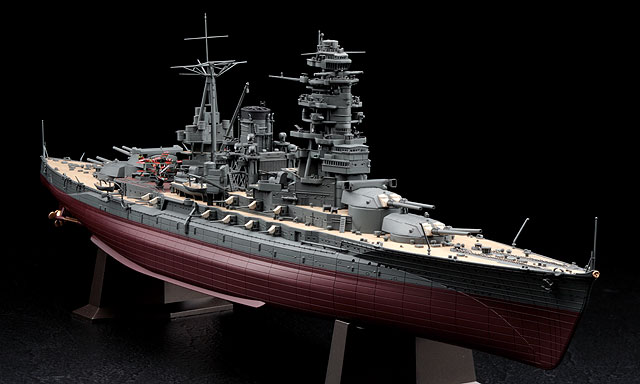 旧日本海軍戦艦　長門 ハセガワ、プラモデル「日本海軍 戦艦 長門 “昭和十六年 開戦時”」再販