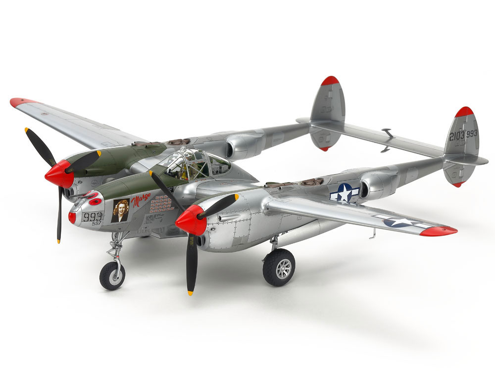 タミヤ、1/48スケールプラモ「ロッキード P-38J ライトニング」を本日発売！ - HOBBY Watch