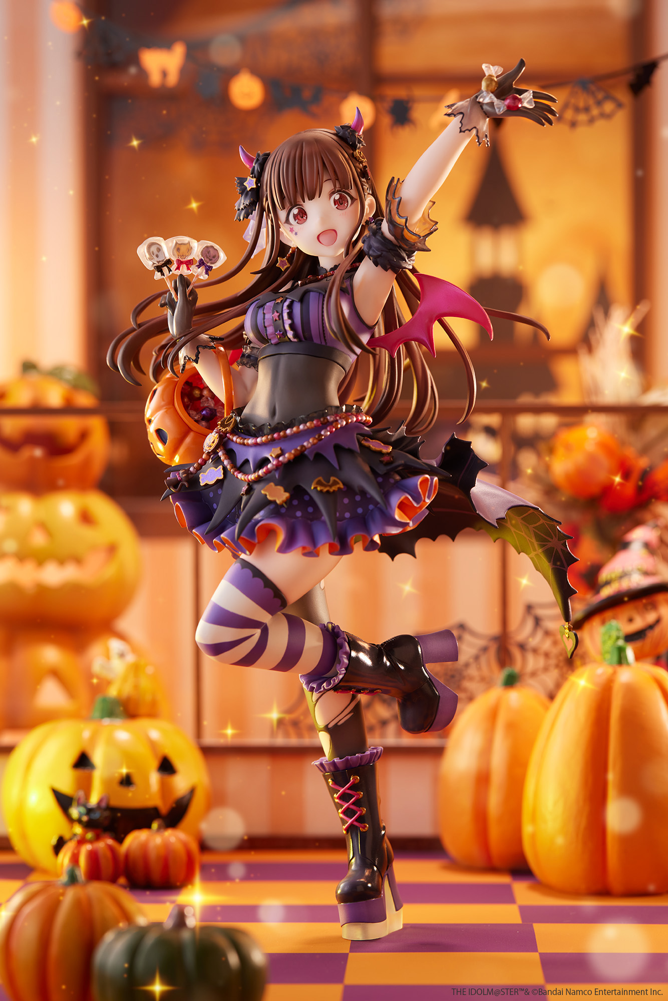 アイドルマスター シャイニーカラーズ」よりハロウィン衣装の園田智代子がフィギュア化。デコマスが公開 - HOBBY Watch