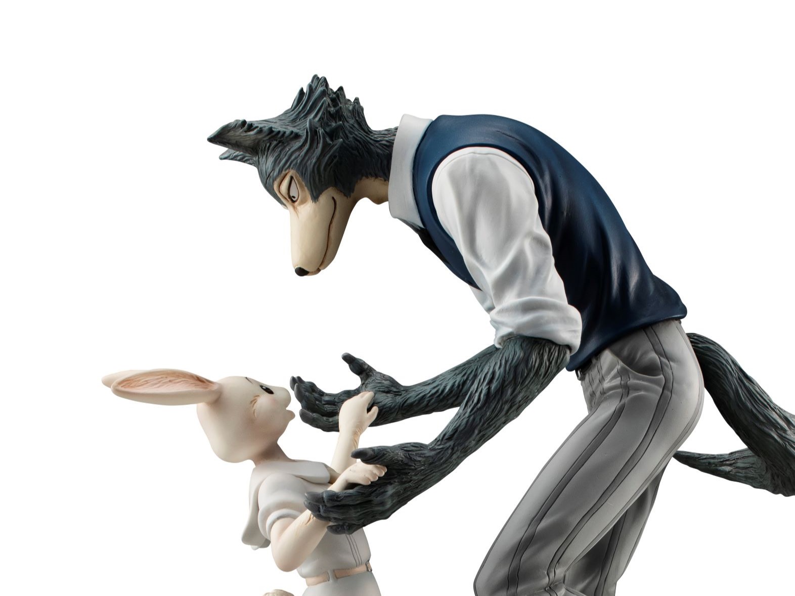 BEASTARS」から軽やかに踊る「レゴシ」と「ハル」をフィギュアで再現