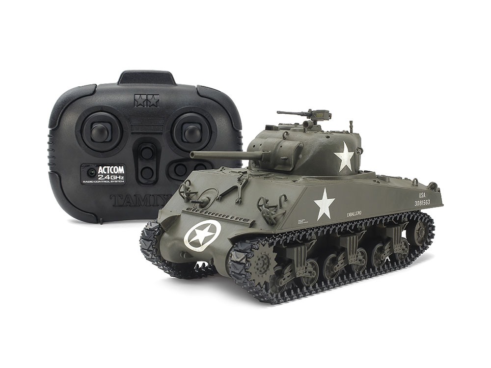 タミヤ 1 35rc アメリカ M4a3シャーマン戦車 専用プロポ付き 本日発売 Hobby Watch