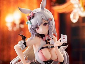 バニースーツ越しにもわかる柔らかボディ。がち恋バニーガール「チェリル」フィギュアが予約開始 - HOBBY Watch