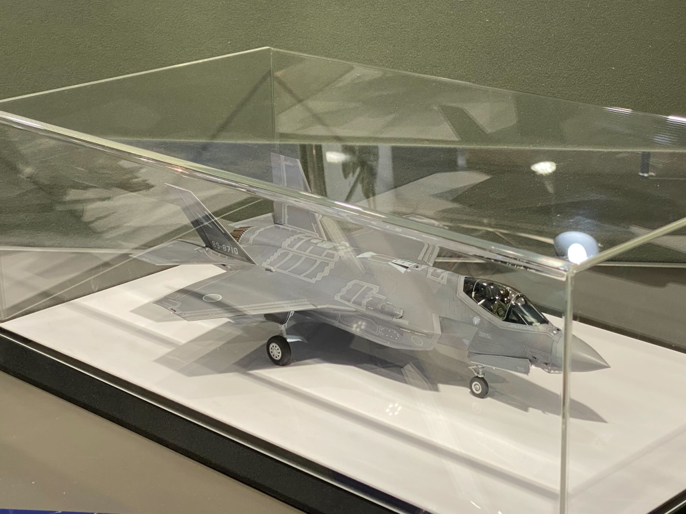 模型ホビーショー】1/48「F-35A ライトニングII」などタミヤの