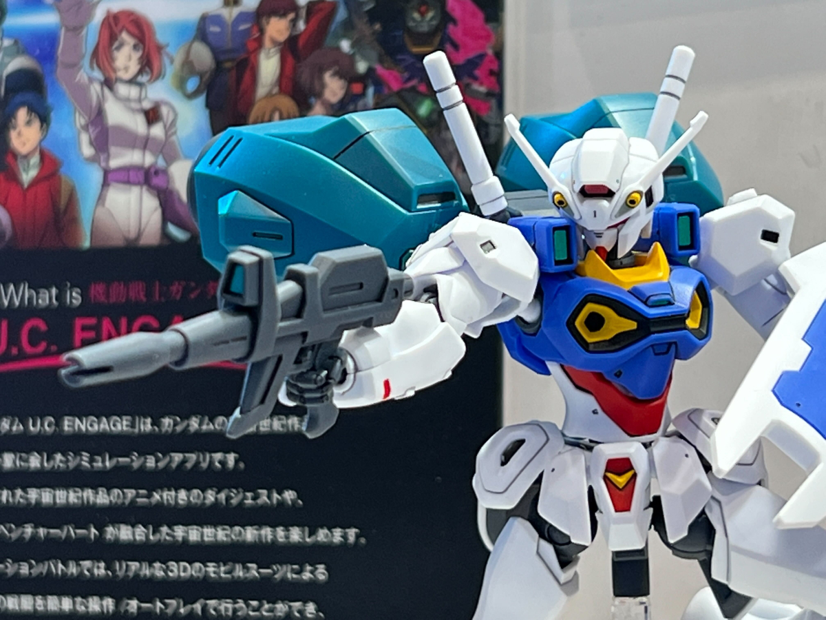 模型ホビーショー 近日予約開始のガンプラ ガンダム開発試験0番機 が展示 U C Engage 登場モビルスーツ Hobby Watch