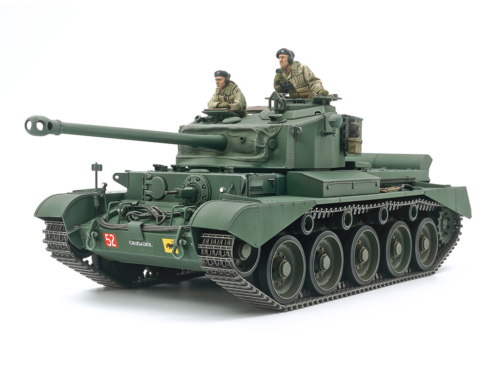 第二次大戦末期に登場したイギリス戦車「コメット」の1/35スケール