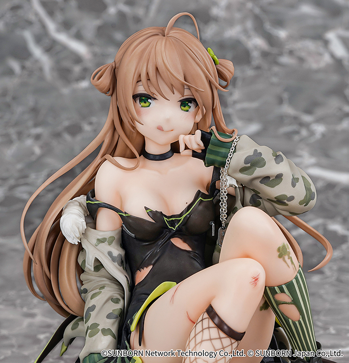 ダメージでやぶれた衣装から覗く肌が艶やか。フィギュア「ドールズフロントライン Am RFB」が予約開始 - HOBBY Watch