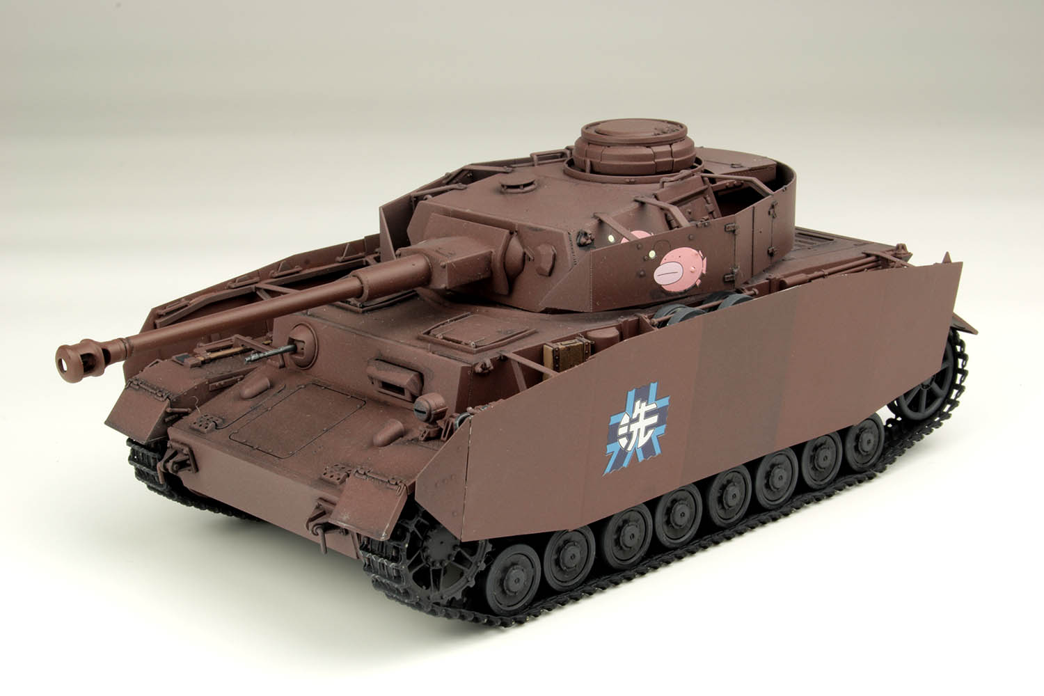 プラッツ、「ガルパン」10周年を記念した「IV号戦車H型（D型改）」などプラモデルキット3種を受注受付中 HOBBY Watch