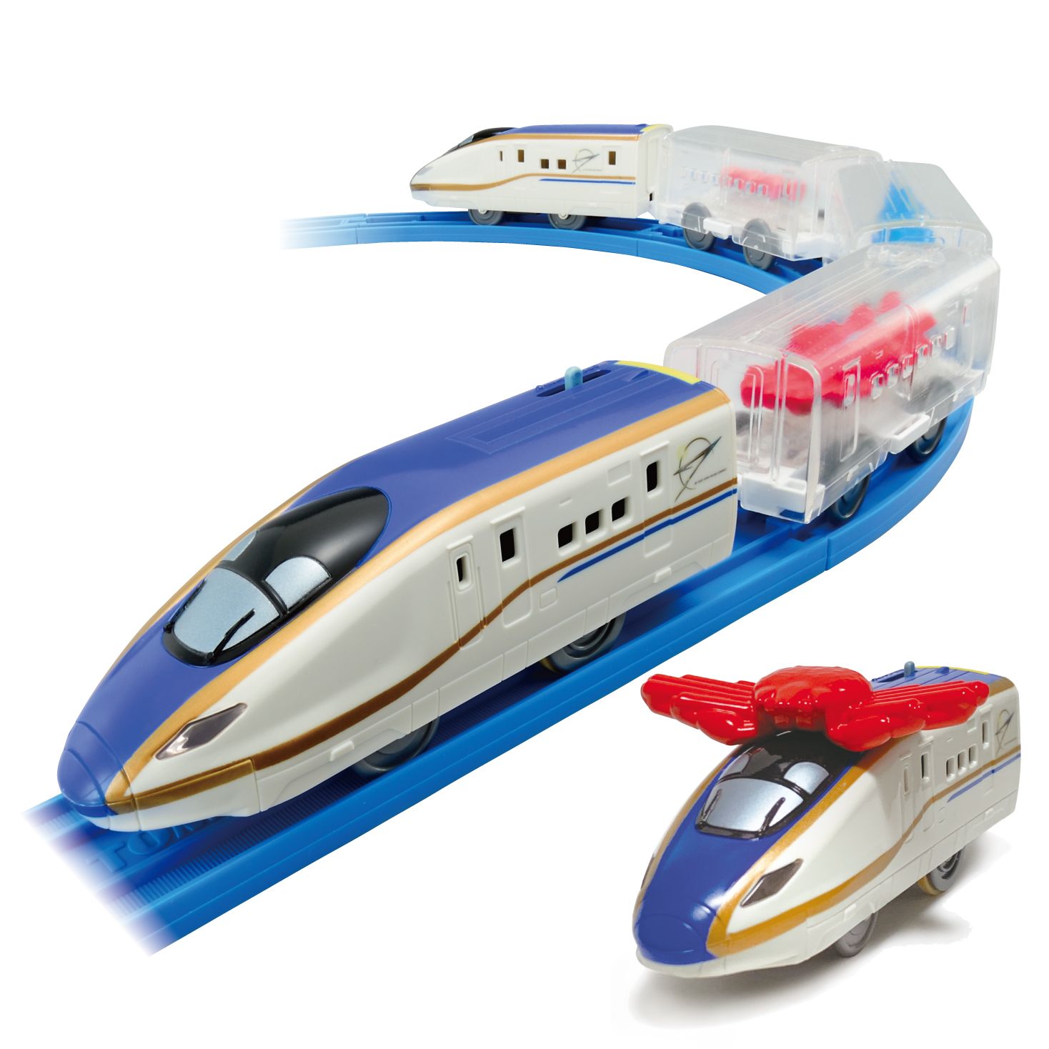 大人女性の プラレール いっぱいつなごう 西九州新幹線かもめ 電車 列車 おもちゃ 3歳以上 玩具安全基準合格 STマーク認証 PLARAIL  TAKARA TOMY