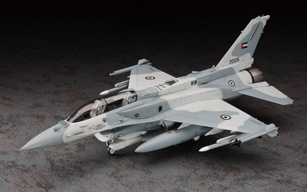 ハセガワ、プラモデル「F-16F（ブロック60）ファイティング ファルコン