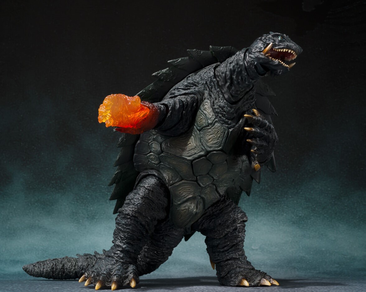 「ガメラ」　フィギュア　怪獣　蓄光　未開封 ガメラ』黒々と艶めくカラーやメタリック彩色がカッコイイ！ガメラ
