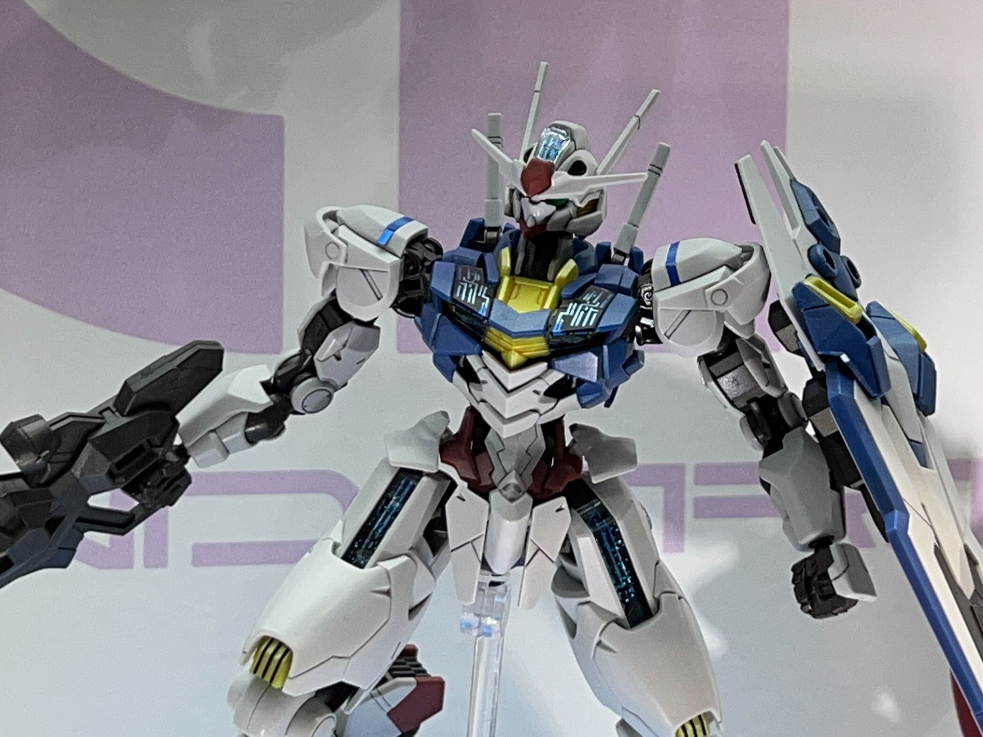 機動戦士ガンダム 水星の魔女 EXPO」まとめ。青く光るエアリアルや