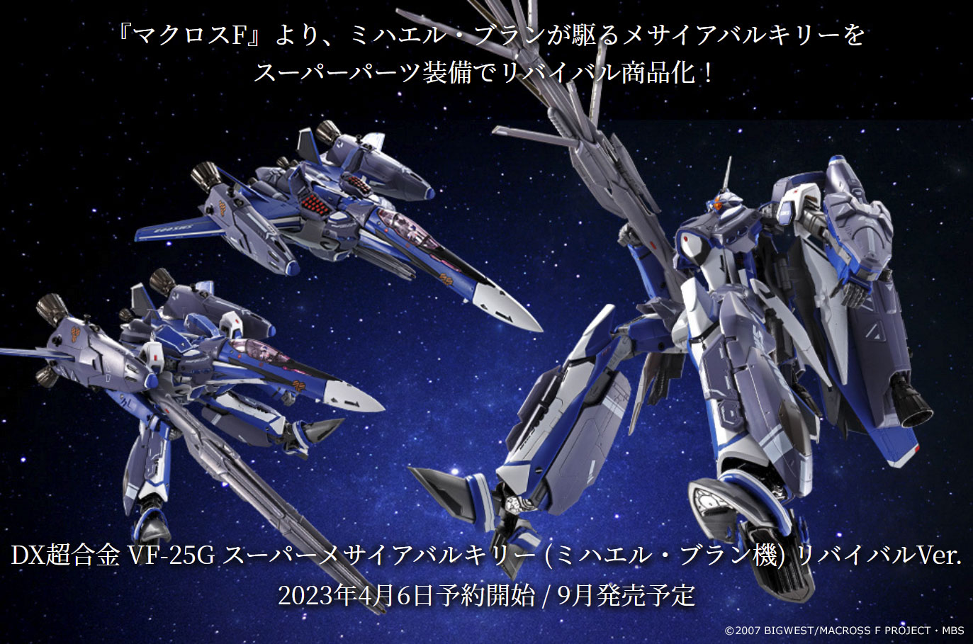 DX超合金マクロスFバルキリーVF-25G - 模型/プラモデル