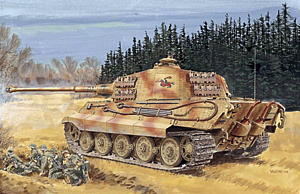 最強戦車と恐れられたドイツ軍の重戦車「キングタイガー」が1/72 ...