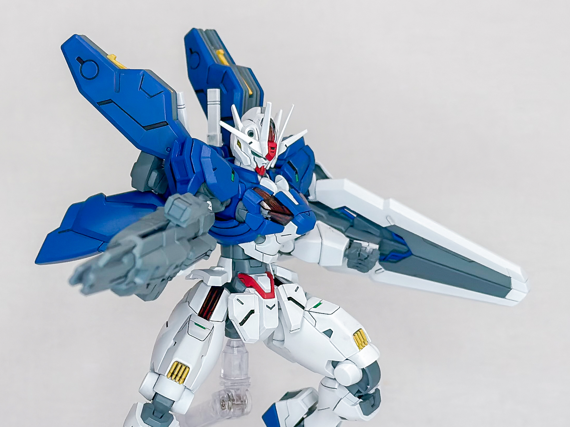 HG ガンダムエアリアル改修型 塗装済み ガンプラ完成品-