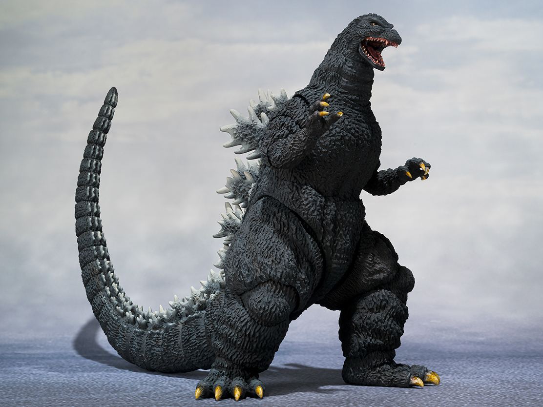 ゴジラVSキングギドラ」よりフィギュア「S.H.MonsterArts ゴジラ -新宿