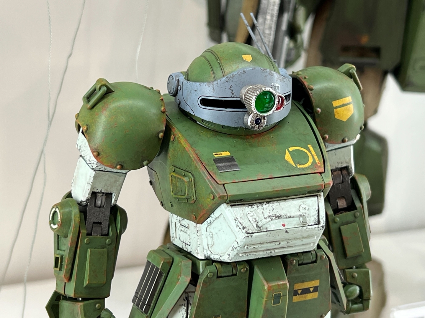 装甲騎兵ボトムズ」よりスコープドッグフィギュア展示