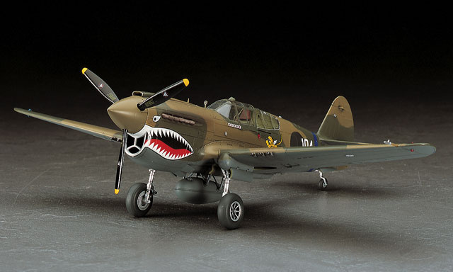 ハセガワ、プラモデル「P-40E ウォーホーク」再販分を本日発売