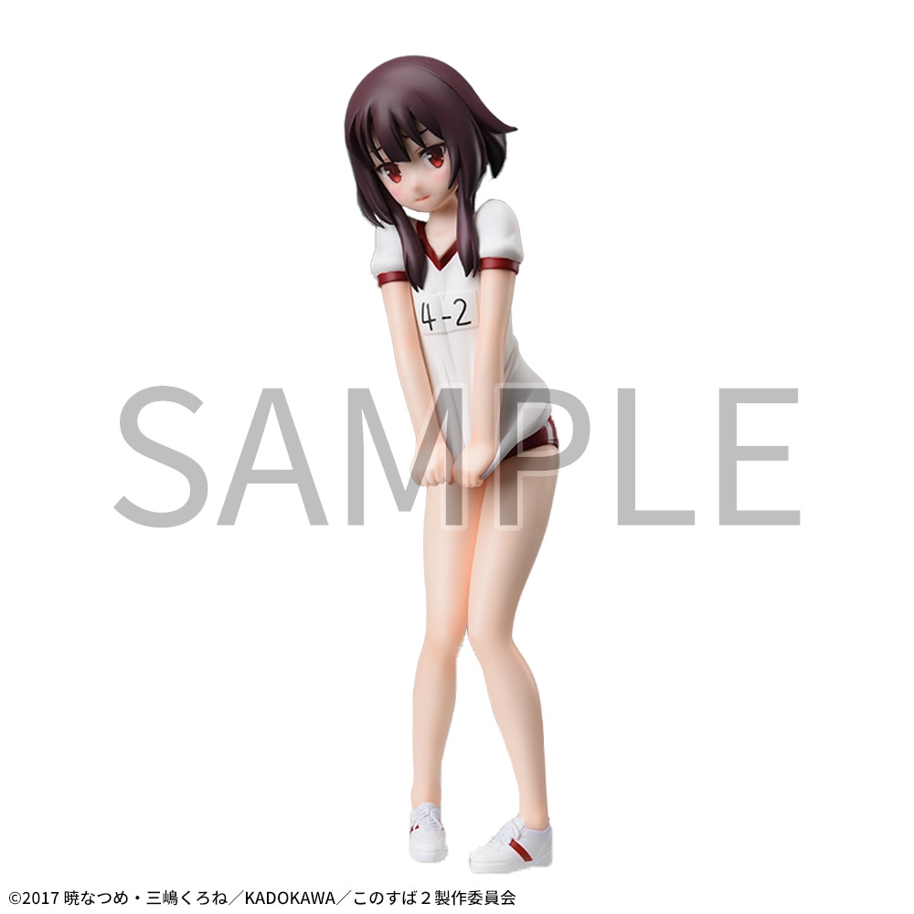 このすば2」より、体操服姿のめぐみんのプライズフィギュアが再び登場