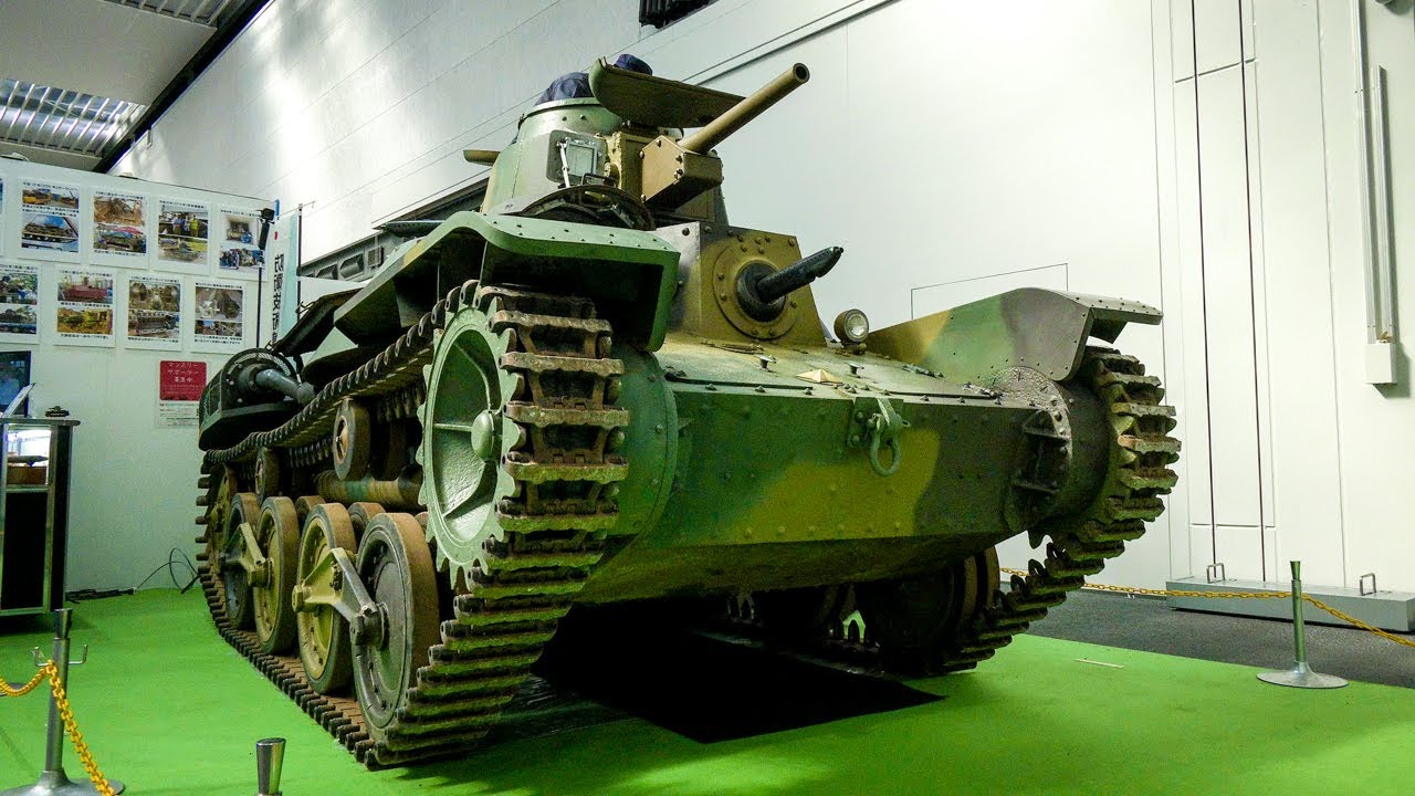 動画で愉しむ実車「九五式軽戦車（4335号車）」【#静岡ホビーショー】 - HOBBY Watch