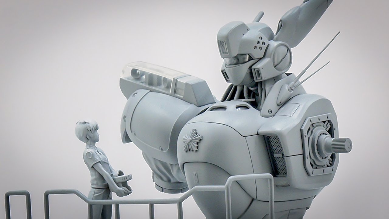 動画で愉しむ「機首コレクション 泉野明 with アルフォンス」と「NEO 3D SHOW」【#静岡ホビーショー】 - HOBBY Watch