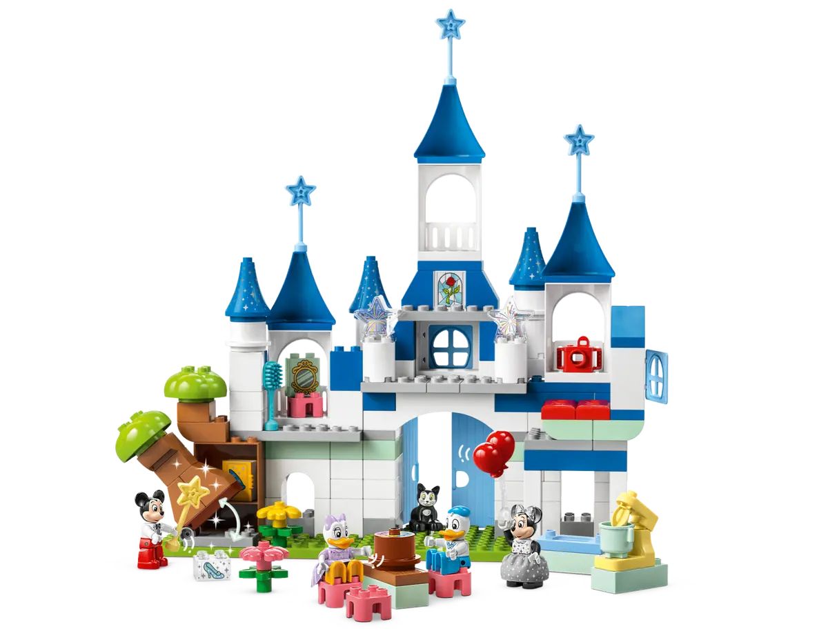 レゴ デュプロ ディズニー100周年 3in1 まほうのお城」が楽天「お