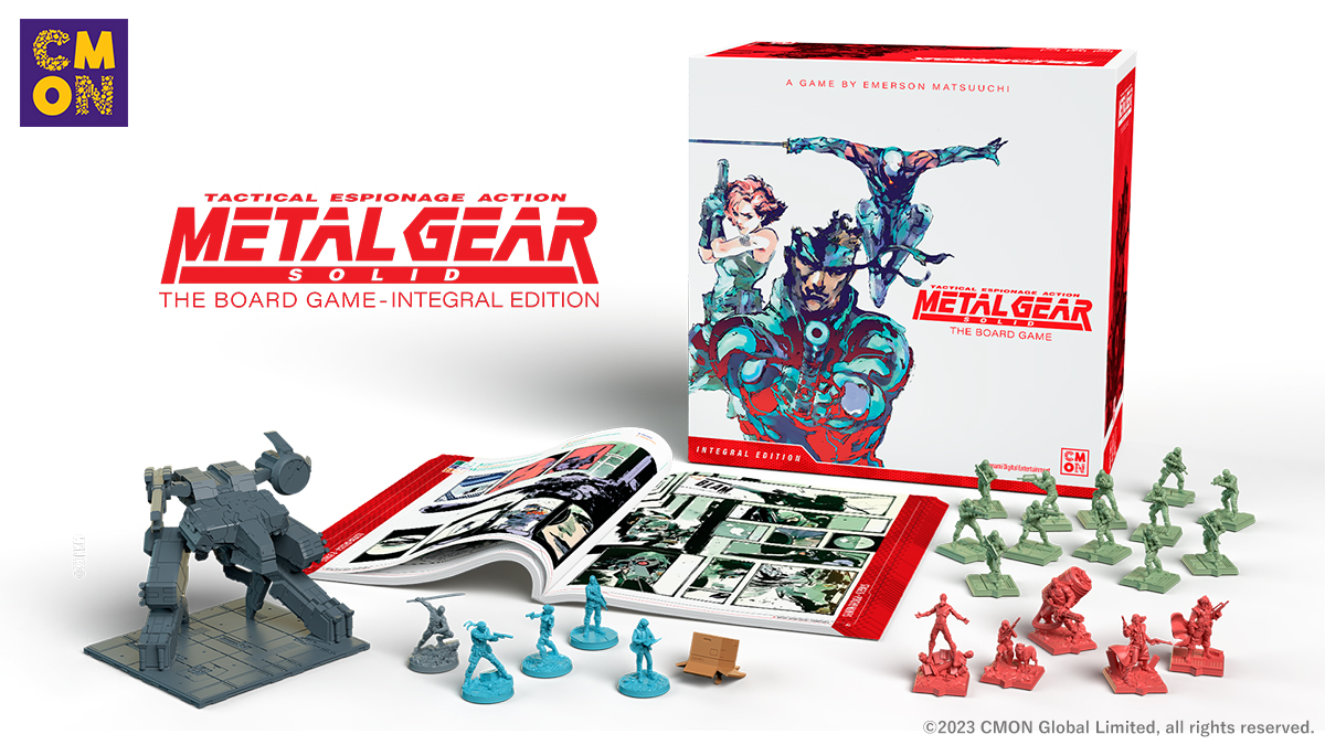 メタルギア」のボードゲーム「Metal Gear Solid: The Board Game」の