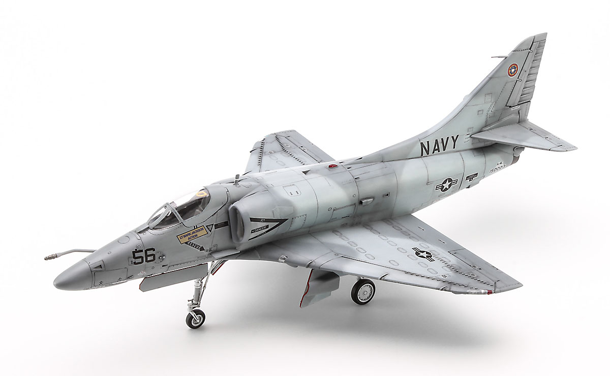 ハセガワ、プラモデル「A-4E スカイホーク “トップガン”」本日より出荷