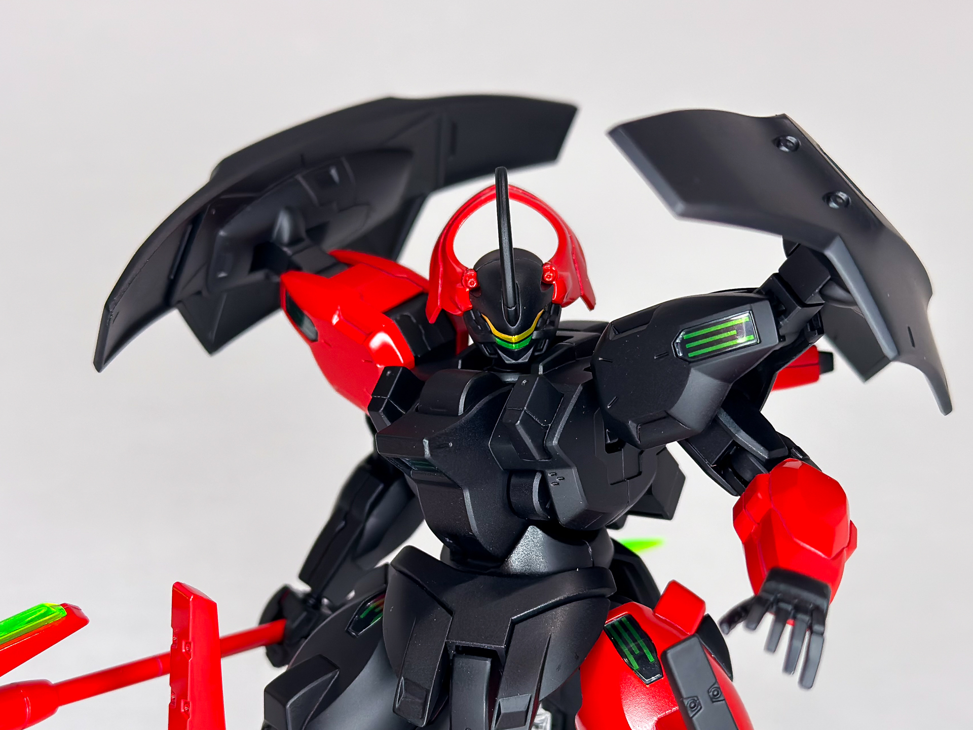 HG 1/144 ダリルバルデ 徹底改修 全塗装 完成品 グエル-