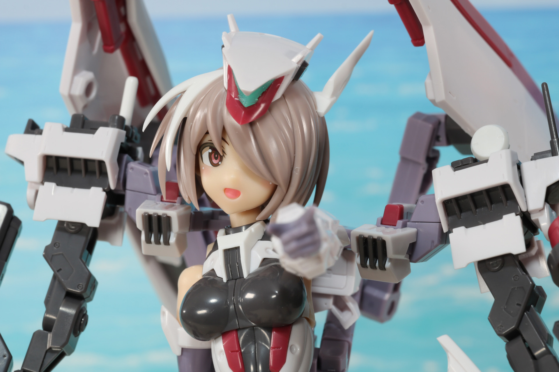 フレームアームズ・ガール 美少女プラモデル 自作改造品 ガンプラHG ...