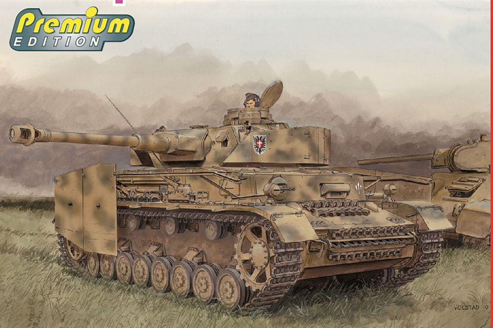 ドイツ軍の主力戦車「IV号G型」がドラゴン製1/35プラモデルでプラッツ