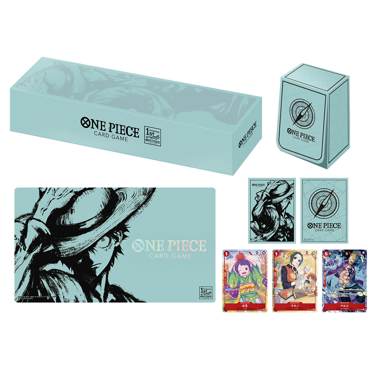 TCG「ONE PIECE カードゲーム」1周年記念セットが登場！ プレバンにて