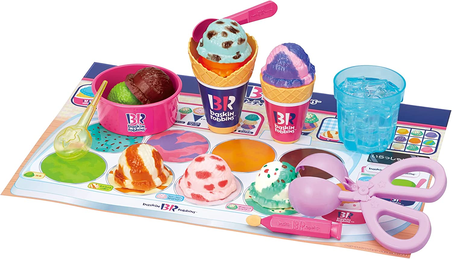 ポッピングシャワー」、「コットンキャンディ」……。色が変わる素材で