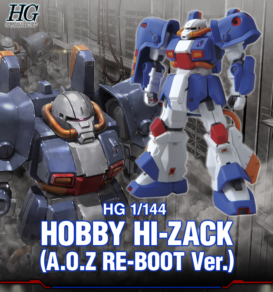 HG 1/144 ホビー・ハイザック (A.O.Z RE-BOOT版)+ ジムⅢ
