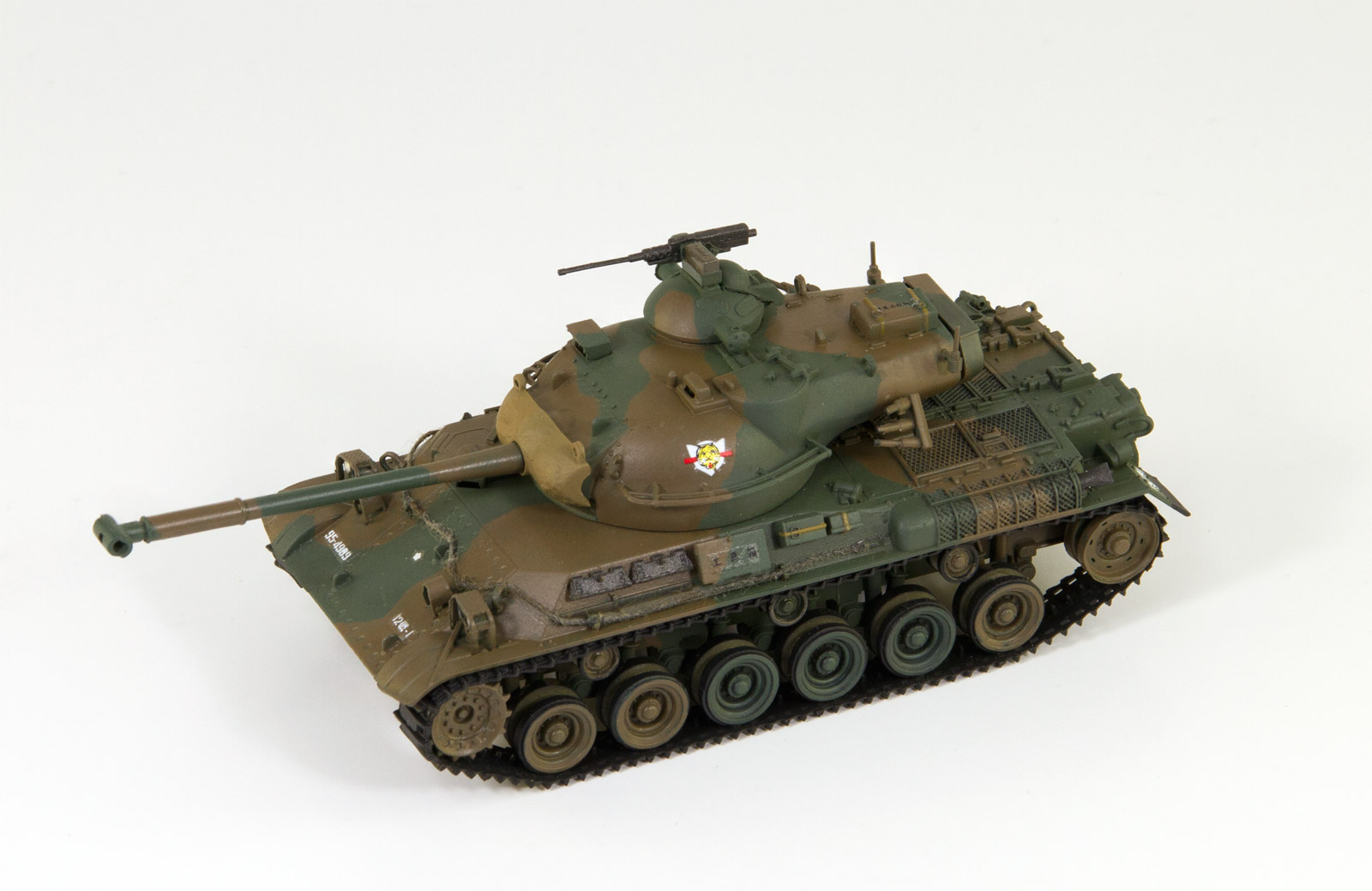 戦国自衛隊仕様　ピットロード製　61式戦車　 1/72 ディスプレイケース付き ピットロード、プラモデル「陸上自衛隊 61式戦車 エッチングパーツ付き