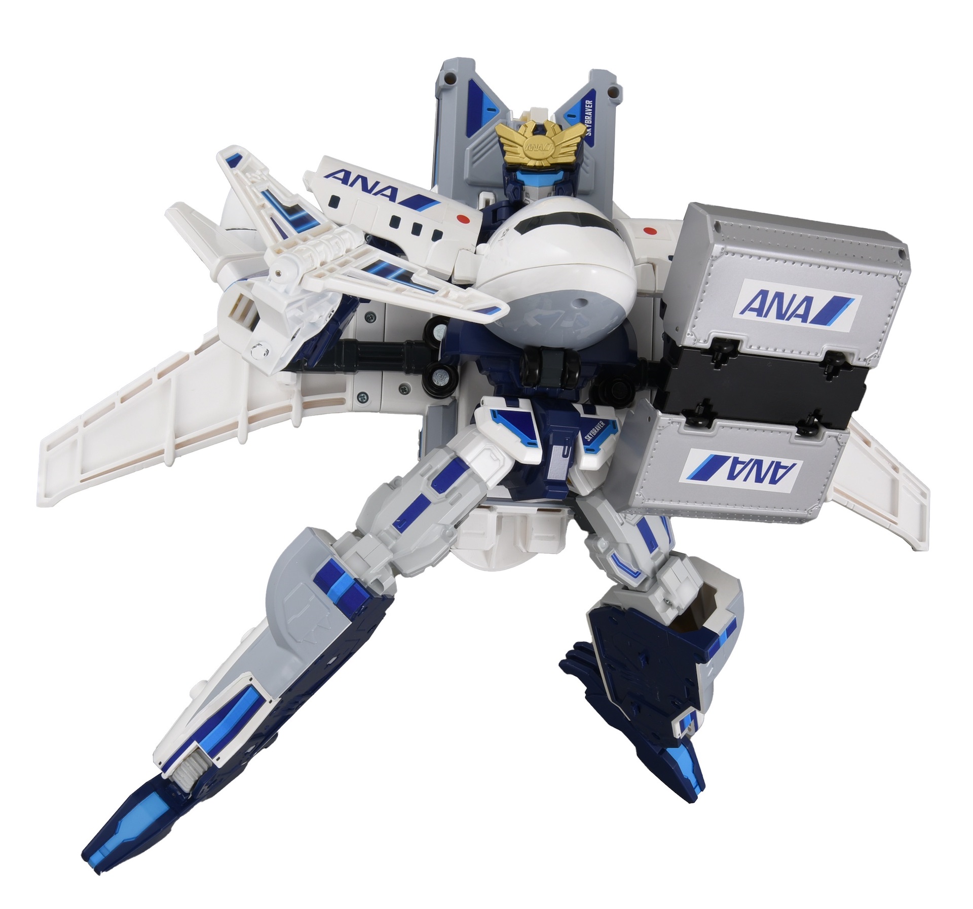 ANA」飛行機がロボットに変形！ 「トミカ ジョブレイバー DXスカイ