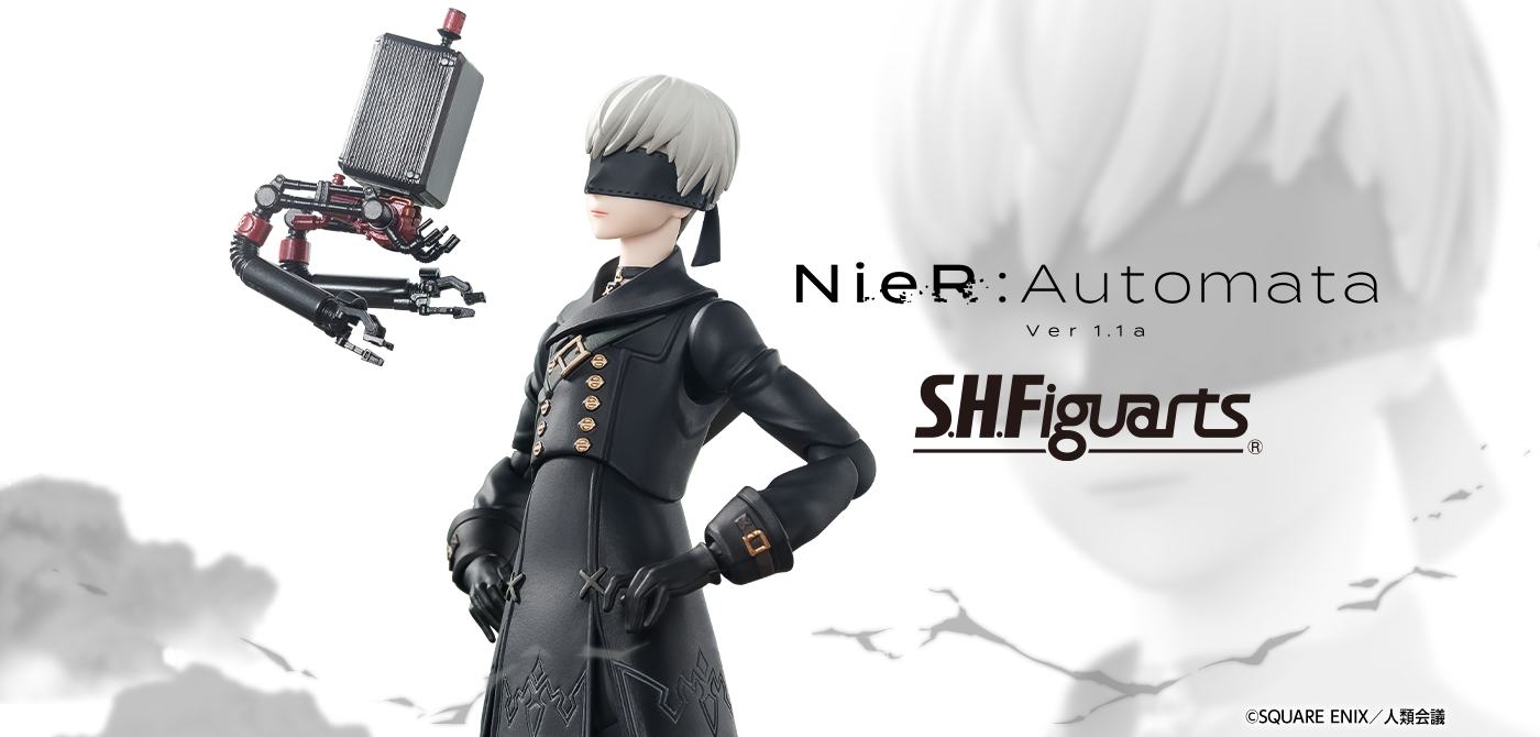 TVアニメ「NieR:Automata Ver1.1a」より「S.H.Figuarts 9S」が9月1日