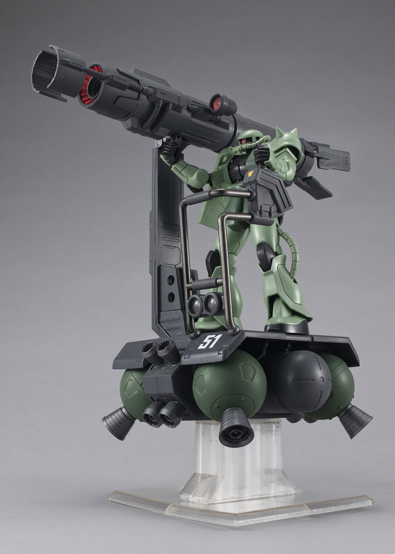 マシンビルド　機動戦士ガンダム　スキウレ　1/144 スケール ジオン公国軍の宇宙空間用移動砲台が立体化。「マシンビルド 機動戦士