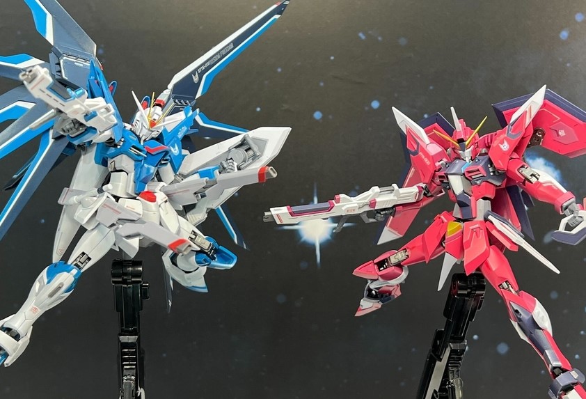機動戦士ガンダムSEED FREEDOM」ライジングフリーダムとイモータル