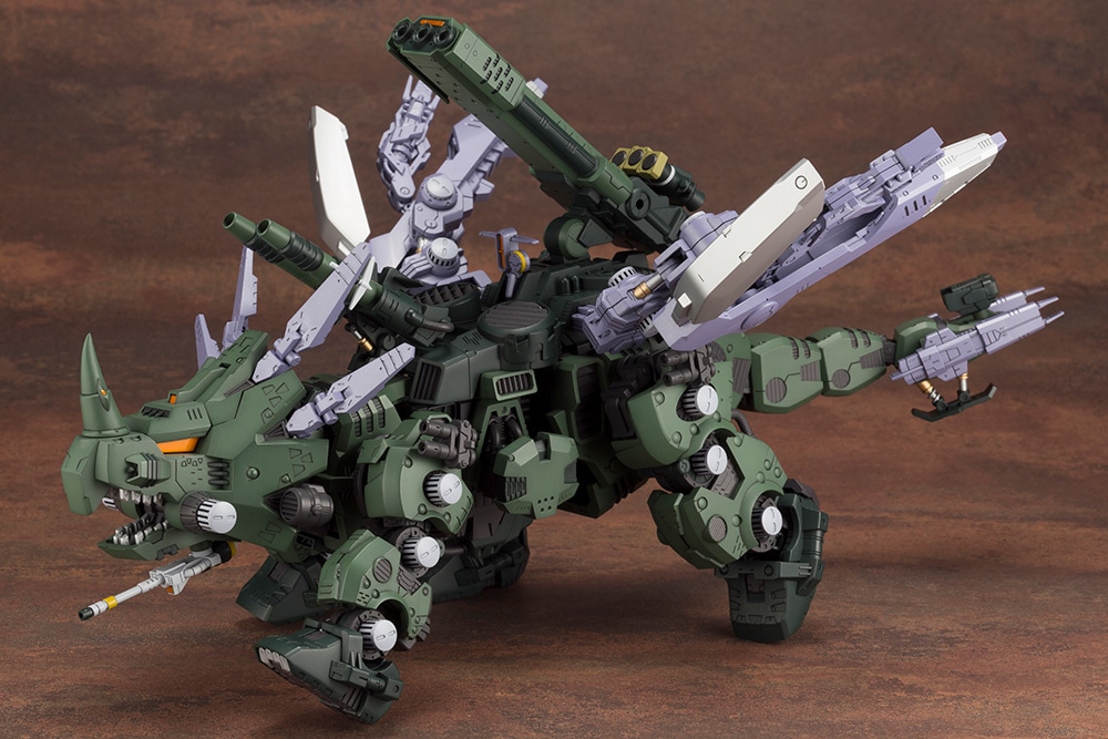 ゾイド妄想戦記」より「グリーンホーンAB」が「HMMゾイド」シリーズ